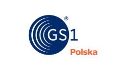 Logo Organizacja krajowa GS1 Polska zarządza Systemem GS1 w Polsce